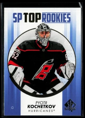 2022-23 SP Authentic Top Rookies Blue #TR-29 Pyotr Kochetkov RC - Image 1 of 2