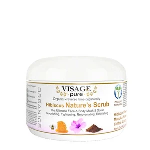 Hibiscus Nature's Scrub - Radiant Glowing Skin Mask & Scrub - von Visage Pure - Bild 1 von 8
