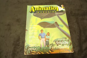 ANIMATION MAGAZINE 1990 Ferngully, Jim Henson, Disney, Japanese Animation Cult - Picture 1 of 12