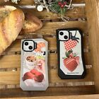 NEW Irregular Border Fruit Coffee Cover Case For iPhone 15 14 13 12 11 Pro Max