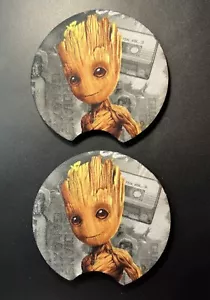 Groot Car Cup Holder Coasters Set New - Bild 1 von 2