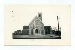 Quincy MA, Bethany Congregational Church, 18 Spear Street, 1941 RPPC postal - Imagen 1 de 3