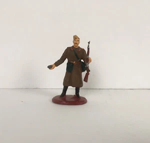 Russischer Soldat Metallspielzeug Zweiter Weltkrieg lose statische Figur Granate - 2 1/8"" hoch - Bild 1 von 12