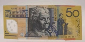 Australia $50 banknote CD 13440440 repeat number in good condition - Picture 1 of 2