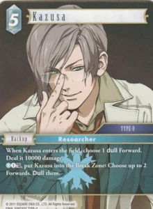 FINAL FANTASY TCG 1 X KAZUSA 6-025R - RARE N0T FOIL - Picture 1 of 1