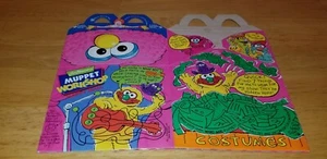 Vintage McDonald's Jim Henson's Muppet Workshop Happy Meal Box 1994 - Picture 1 of 2