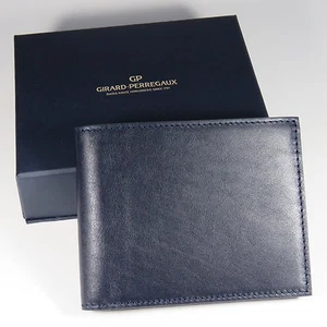 BILLETERA Girard-Perregaux cuero azul marino 2024 - Imagen 1 de 9