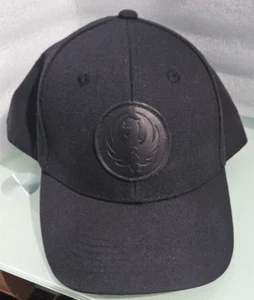 RUGER CANVAS CAP Logo Parche Negro Snapback Gorra Sombrero - Imagen 1 de 3