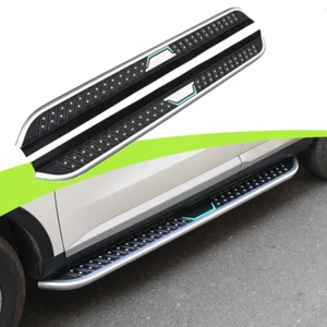 Running Boards Nerf Bars Side Steps with Bracket Fit for Hyundai Santa Fe 2024 - Picture 1 of 7