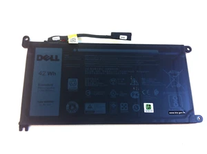 Dell Inspiron 7573 Latitude 3189 3190 Genuine Battery W/ Cable FW8KR 3Cell 122 - Picture 1 of 2