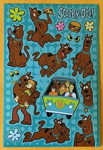 Scooby-Doo Aufkleberblatt - Bild 1 von 1