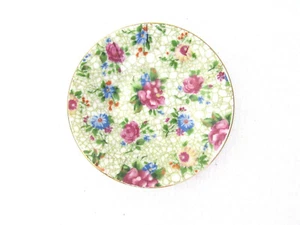 Lefton's 4 1/4" Floral Trinket Dish #2120 - Picture 1 of 3