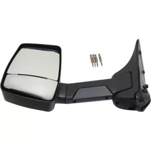Towing Mirror Textured Black Driver Side For 92-15 Ford E-350 E-150 E-250 E-450 - Bild 1 von 5