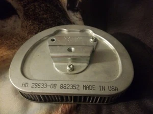 New Harley Davidson Touring Air Filter Cleaner Gasket and Backplate  - Picture 1 of 11