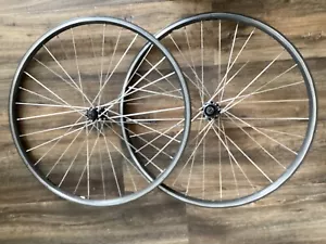 Vintage 26" Wheelset Shimano Deore XT FH-M732/HB-M730 , Matrix Singletrack Rims - Picture 1 of 12