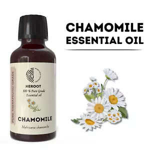 Chamomile 100% Pure Essential Oil Natural Therapeutic Grade promoting sleep - Picture 1 of 7