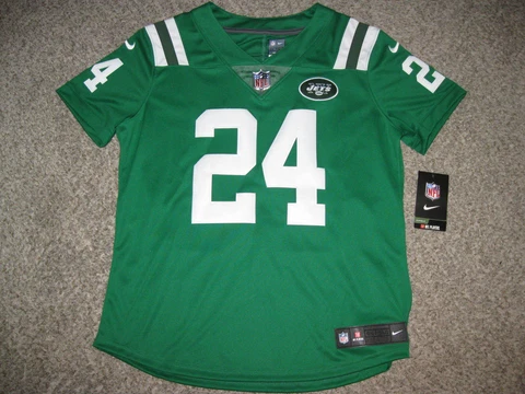 Darrelle Revis New York Jets Womens Green Nike Color Rush Limited Jersey Cover