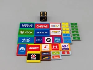 Monopoly Empire Gold Edition 2013 Replacement Tiles Billboards Office Electric + - Picture 1 of 12