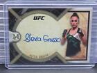 2018 Topps Museum Collection UFC Alexa Grasso or autographe voiture #16/25
