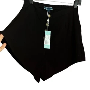 Pantaloncini Shore Made in California Mallorca bottoni davanti anni 90 retrò vita alta M - Foto 1 di 14