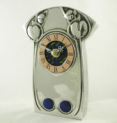 Archibald Knox Pewter Clock Art Nouveau Design | AK4 | Made In England • 141.99£