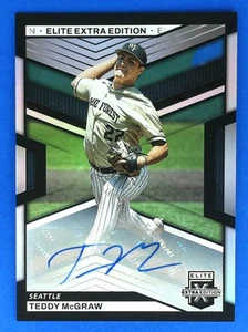 2023 Panini Elite Extra Edition Teddy McGraw #64 CARD Mariners AU Signatures - Picture 1 of 2