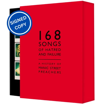 Signed Book - 168 Songs of Hatred and Failure by Manic Street Preachers Special - Image 1 of 4