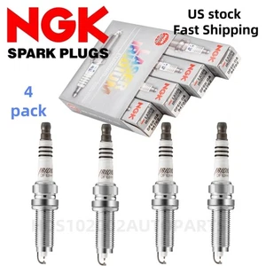 NGK LASER IRIDIUM Iridium Spark Plugs DF6H11A 94702 Set of 4 - Picture 1 of 5