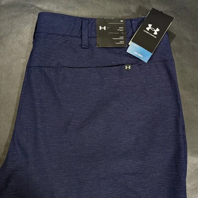 Pantalones cortos de golf Under Armour Iso Chill 9" para hombre talla 44 azul Airvent $80 Foto 1 de 4