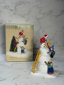 DEPT 56 Snow Village Mainstreet Snowman #56.55159 Lesen - Bild 1 von 8