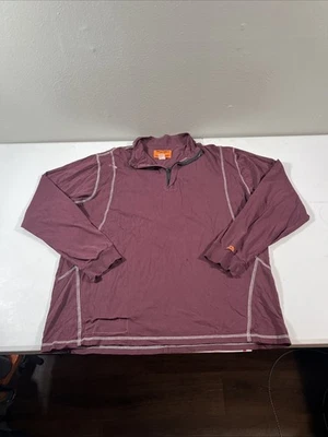 Wrangler Shirt Men’s Size 2XL 1/4 Zip Flame Resistant  Workwear - Image 1 of 4