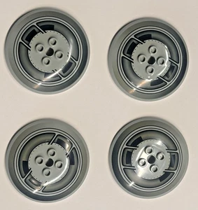 LEGO Dish 6 x 6 Inverted AT-AT Pattern, 44375apb0, Light Gray, Free Shipping - Picture 1 of 1