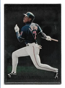 Kenny Lofton 1996 Leaf Preferred Steel #3 - Cleveland Indians - Bild 1 von 2