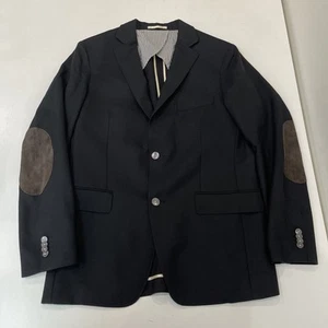 GANT Jacket Blazer Mens Small/Medium 38 48 Black Lined - 2 Button - Immaculate - Picture 1 of 11