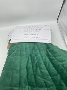 Falda de árbol Wondershop 48 pulgadas de diámetro verde para árbol 42 pulgadas - 54 pulgadas - Imagen 1 de 7