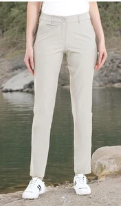 Lesmart Golfhose Hose Damen 12 beige schnelltrocknend Stretch atmungsaktiv NEU - Bild 1 von 19