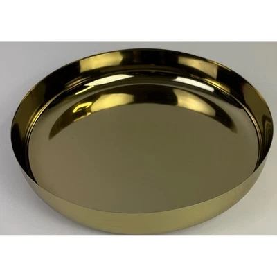 Umbral Hecho a Mano Dorado Decorativo Cuenco Elegante Centro de Mesa Decoración Foto 1 de 3