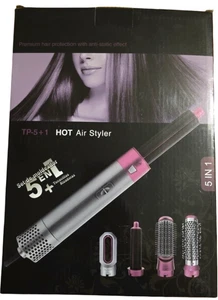 5-in-1 Premium Hair Protection w/Anti-static Effect Hot Air Styler/TP-5+1 pd 17z - Picture 1 of 5