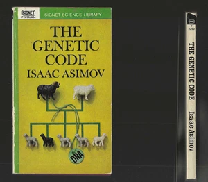 Isaac Asimov 1963 The Genetic Code vintage DNA Biology 1st Printing Stated PB bk - Foto 1 di 3