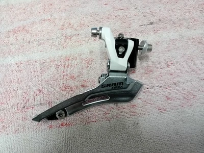 SRAM Apex Front Mech, 10 Speed Double, White, Bolt on, Little use - Image 1 of 4