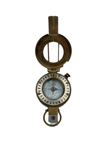Military Nautical Compass Brass Vintage WWII MK-III England British army deck ch - Picture 1 of 8