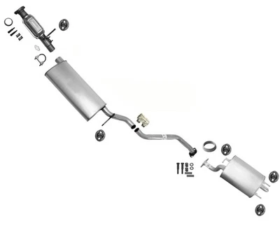 Complete Catalytic Converter Pipe Resonator Muffler for 1999-2003 Lexus RX300 - Image 1 of 4