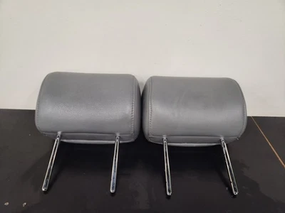 2008 - 2014 Toyota Sequoia 2ND ROW Left AND Right Rear Headrest Leather in Gray - Image 1 of 4