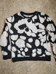 Nike Sportswear Sport Essentials+ French Terry Crew Black Size Large Youth - Picture 1 of 4