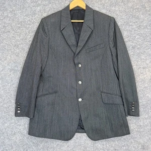 VTG Thierry Mugler Paris Sport Coat Blazer Jacket Mens FR 56 US 46 L Long Rare - Picture 1 of 12