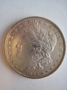 1885 O - MORGAN SILBER DOLLAR - Bild 1 von 2