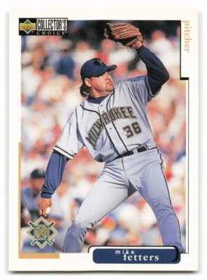 Mike Fetters 1998 Collector's Choice BASEBALL #152 Milwaukee Brewers - Image 1 of 2