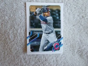 Topps: MLB 2021 "JOSE RAMIREZ" #360 Cleveland Indians Trading Card - Bild 1 von 2