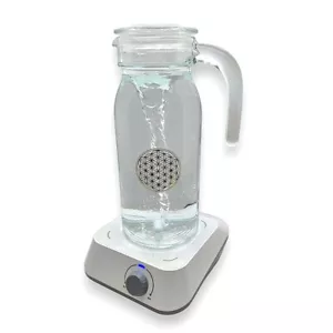 Dynamizing Vortex Carafe - Water Dynamizer Vortex Flower of Life Jug - Picture 1 of 8