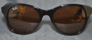Ray-Ban Ladies Brown Frame Brown Lenses Sunglasses RB4203 714 - Picture 1 of 4